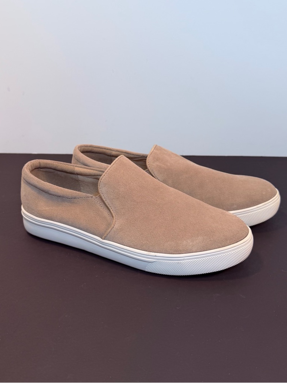 Blondo Gracie Waterproof Slip-On Sneakers Tan Sz 9M